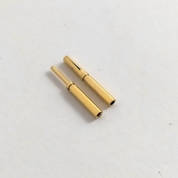 MSP-Stecker GOLD 0,8 mm (Paar)